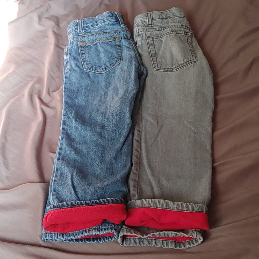 Cozy warm lined jeans (2)